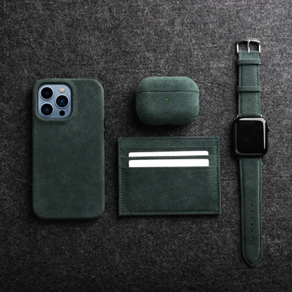 Funda Airpods Alcantara Italiano