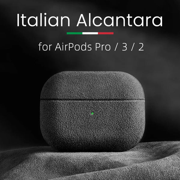 Funda Airpods Alcantara Italiano