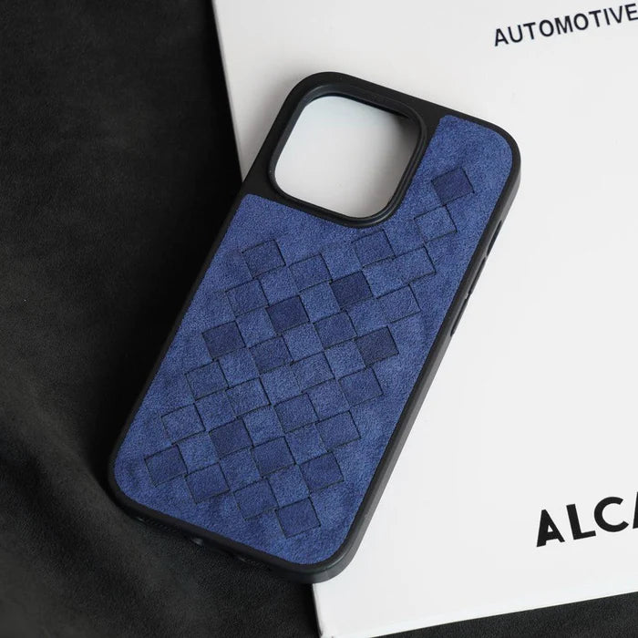 Funda iPhone Alcantara Italiano Trenza