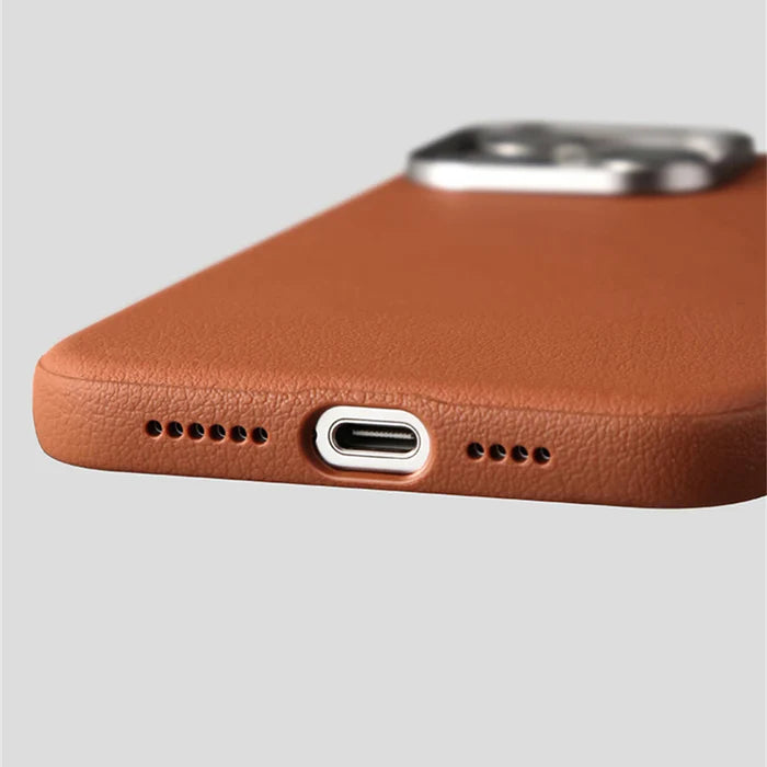 Funda iPhone Cuero de Lujo