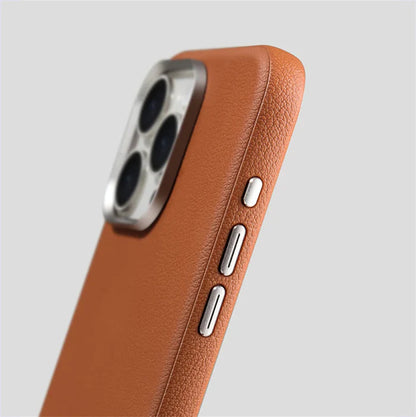 Funda iPhone Cuero de Lujo