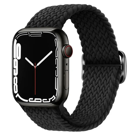 Pulsera Apple Watch de Nylon Negro