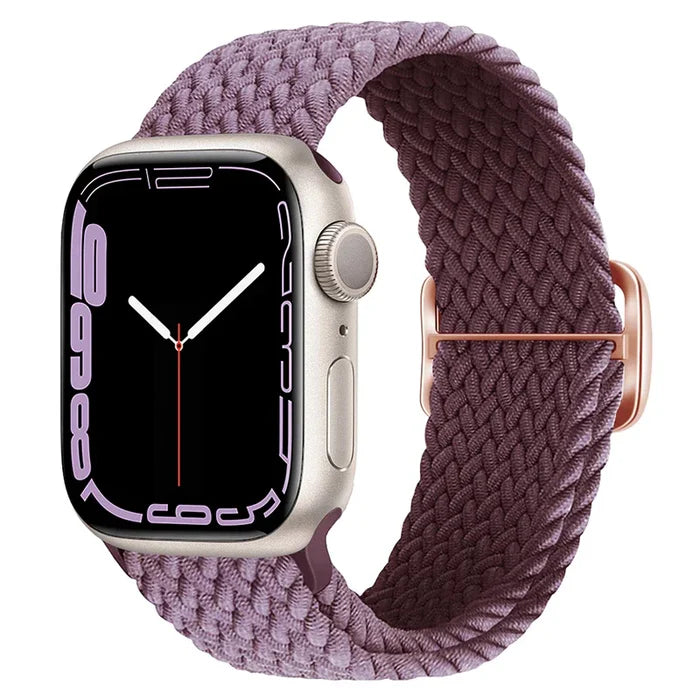 Pulsera Apple Watch de Nylon Lila