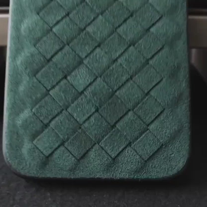 Funda iPhone Alcantara Italiano Trenza