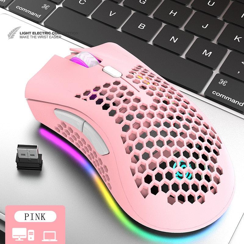 Mouse sem fio com plugue receptor USB - Ampère