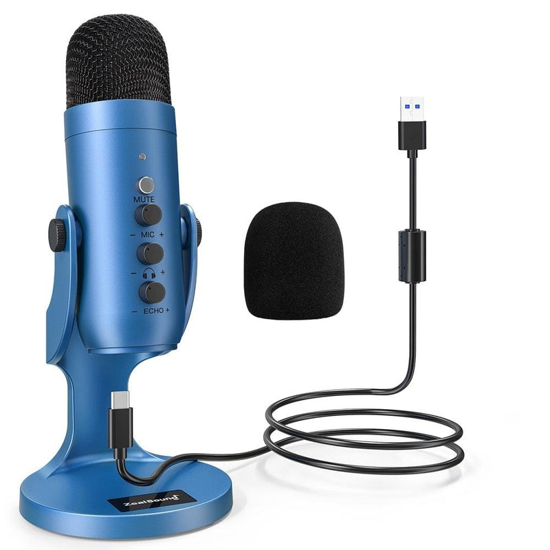 Microfone condensador USB - Ampère